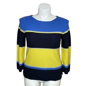 Bianca striped knit top size - medium